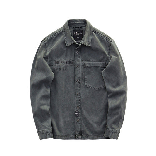 Vintage Workwear Casual Top Shirt