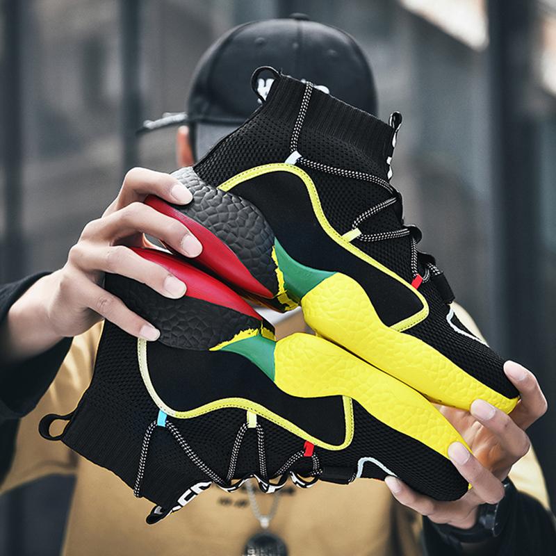 Men Sports Socks Sneakers