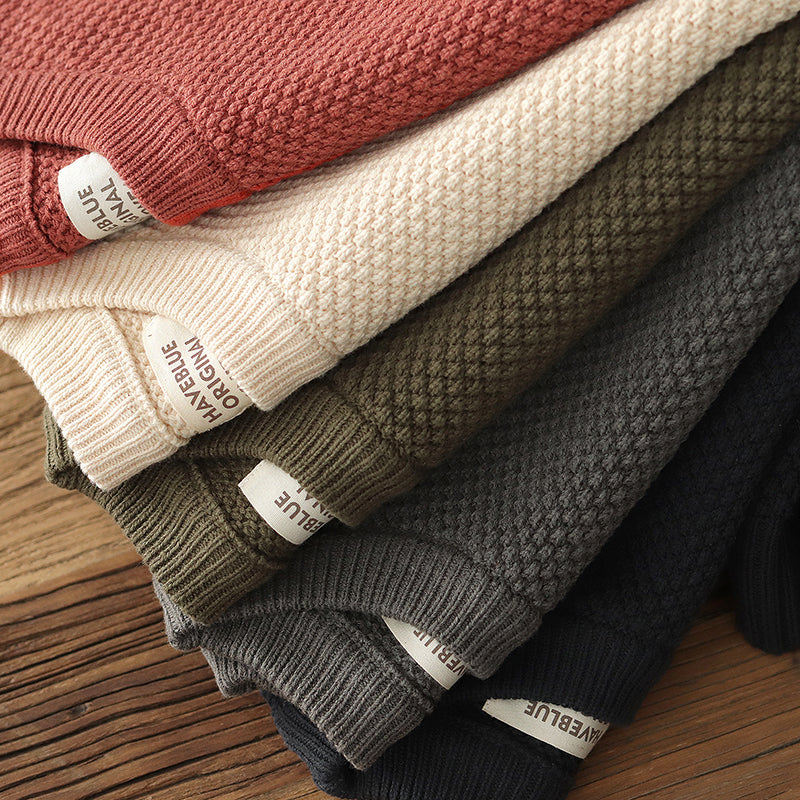 Round Neck Pullover Knitwear