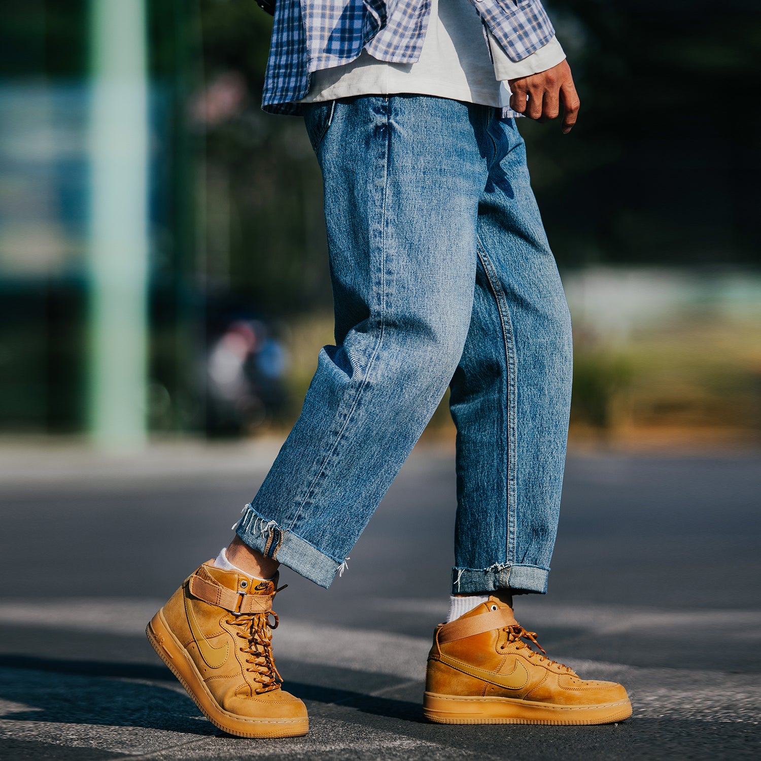 Japanese Vintage Washed Raw Jeans
