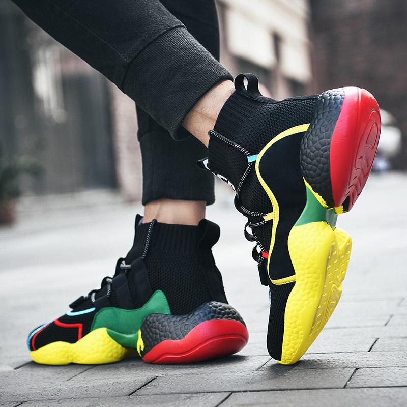 Men Sports Socks Sneakers