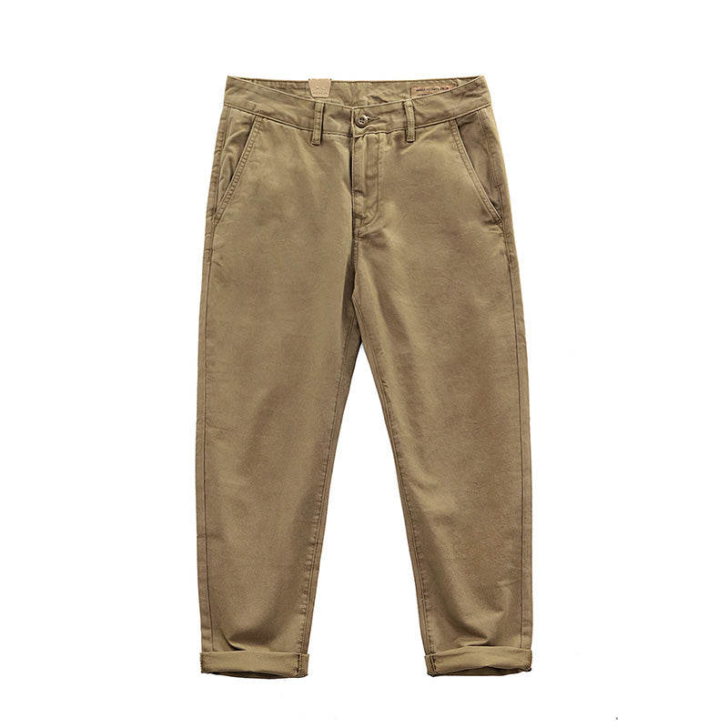 Vintage Cargo Straight Casual Pants