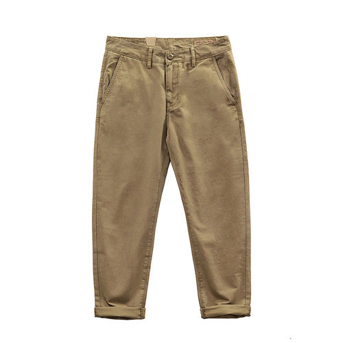 Vintage Cargo Straight Casual Pants
