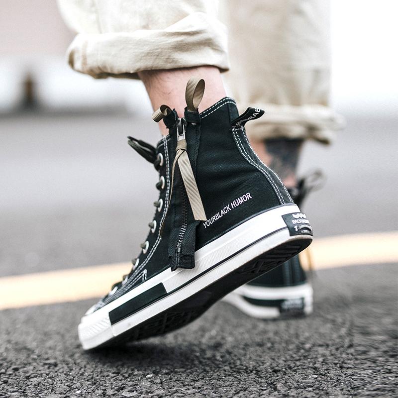 Dark Canvas Shoes