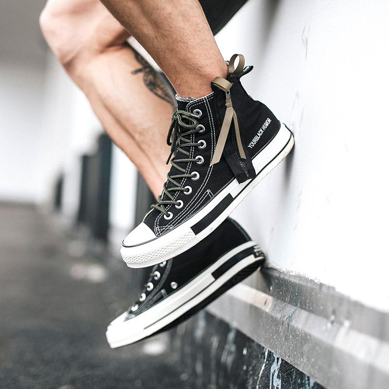 Dark Canvas Shoes