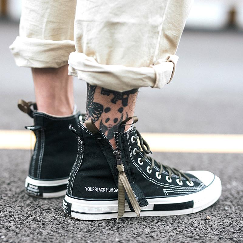 Dark Canvas Shoes