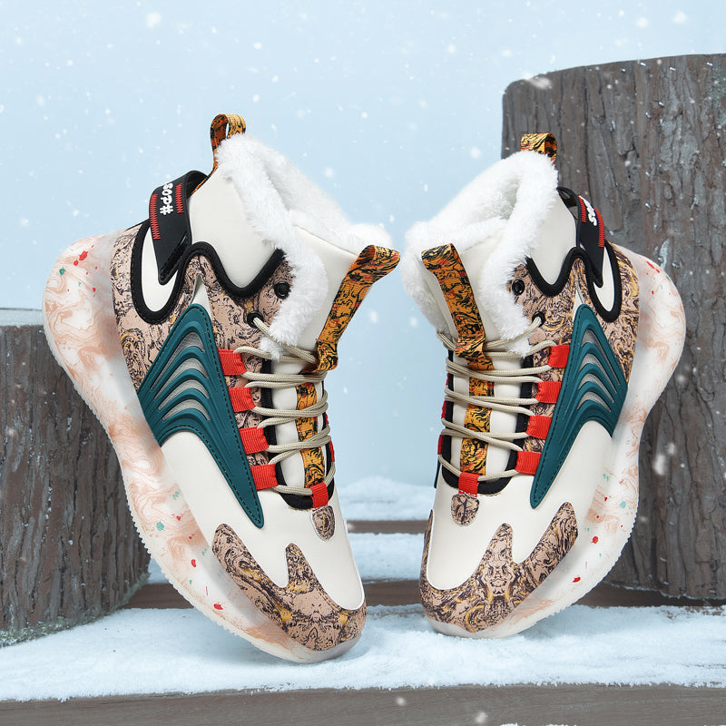 Winter High-top Warm Plush Sneaker