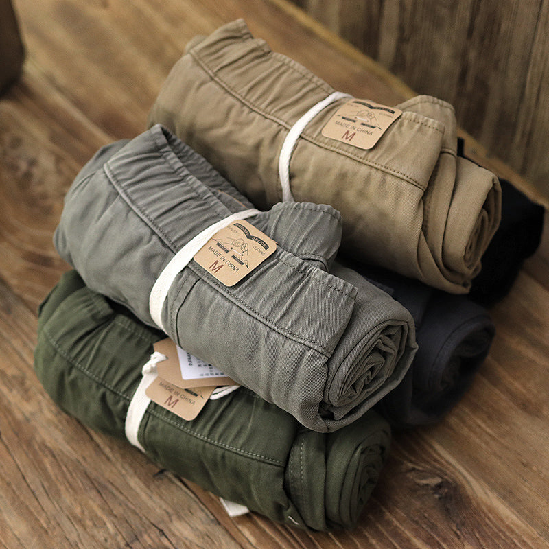 Japanese Retro Casual Cargo Pants