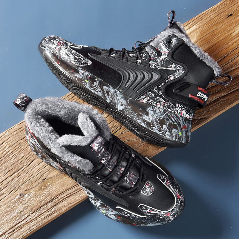 Winter High-top Warm Plush Sneaker