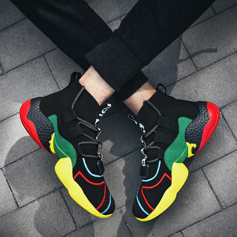Men Sports Socks Sneakers