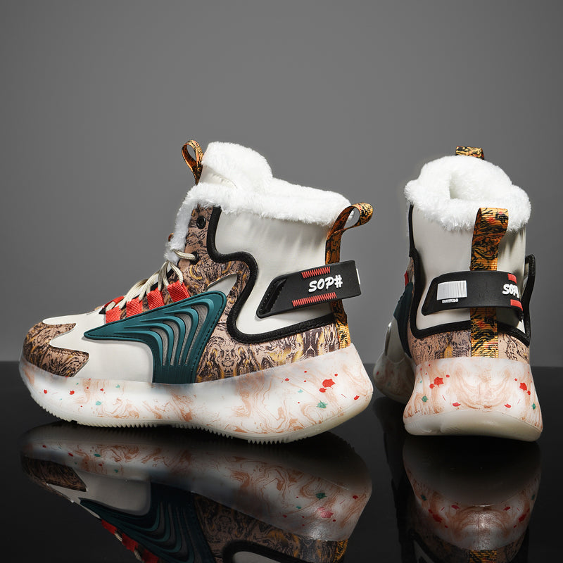 Winter High-top Warm Plush Sneaker