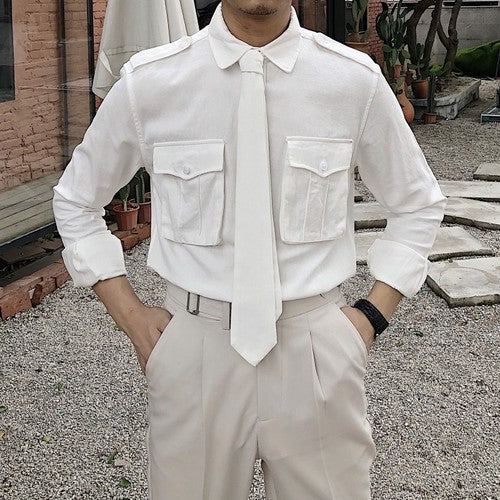 Retro British Pocket Shirts