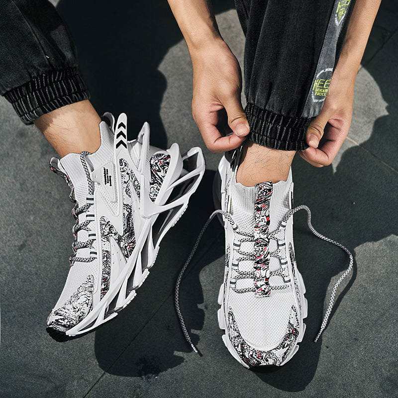 Stylish High-top Sneakers