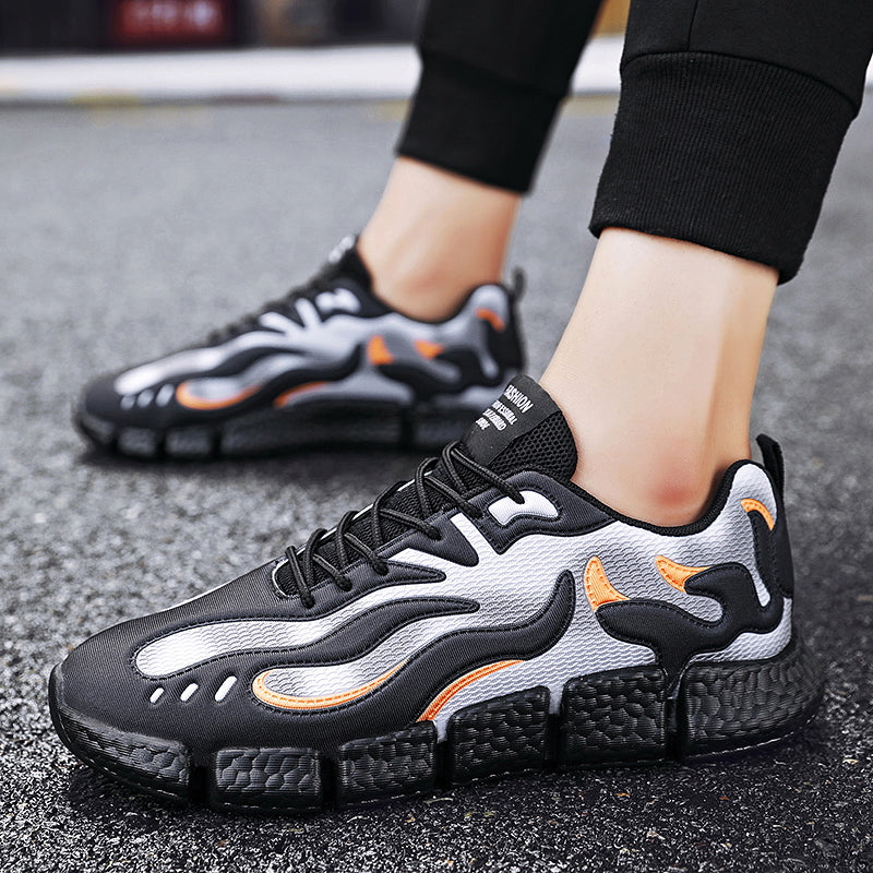 Blue Flame Fire Sneaker