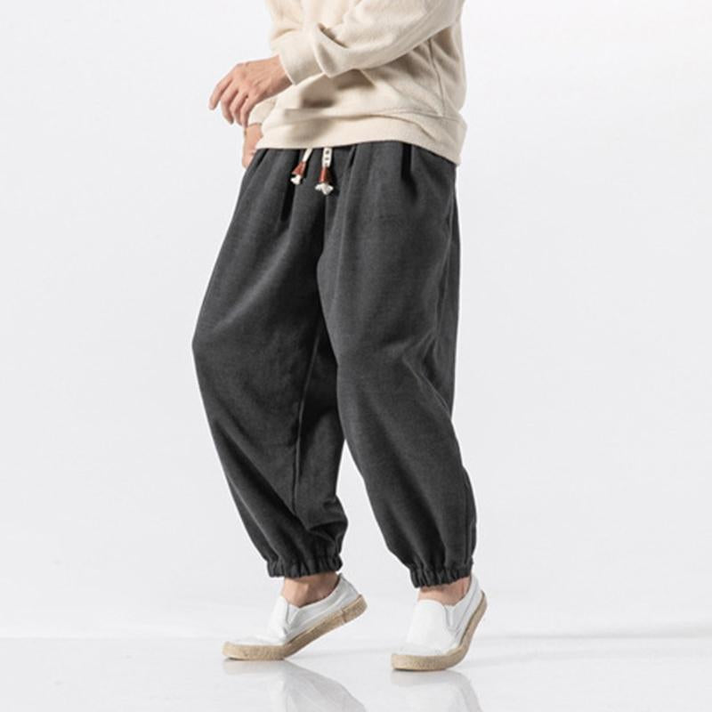 Japanese Thick Warm Loose Trouser