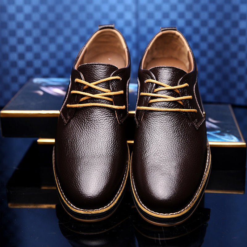 Vintage Business Casual Leather Shoes