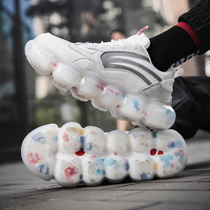 Outdoor Full Palm Bubble Bottom Casual Sneakers