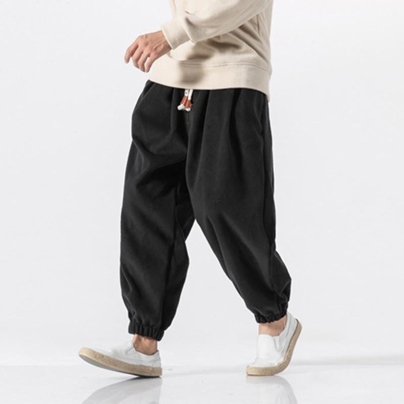 Japanese Thick Warm Loose Trouser