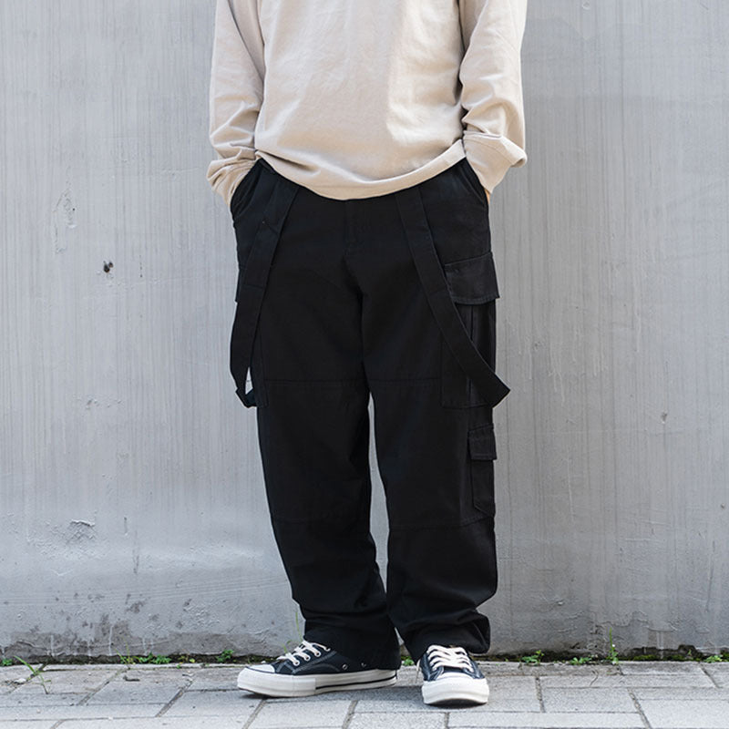 Cargo Loose Camouflage Overalls