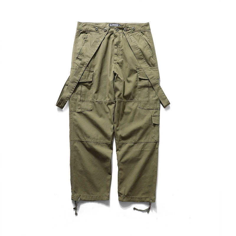 Cargo Loose Camouflage Overalls