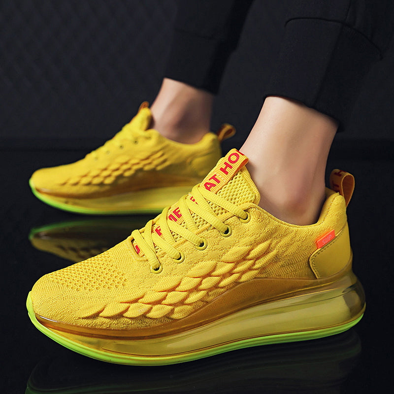 Fish Scale Air Cushion Sneakers