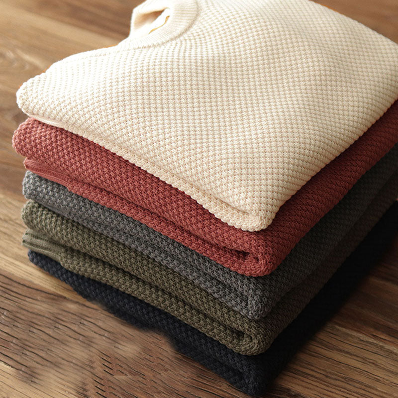 Round Neck Pullover Knitwear