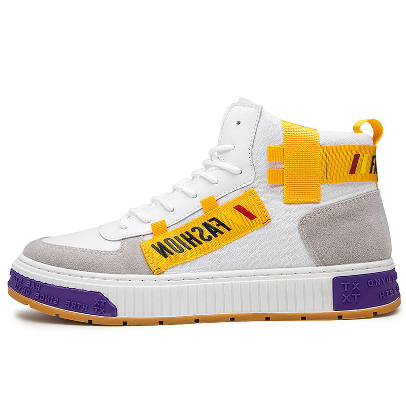 Men's High-Top Inner Increase Sneakers