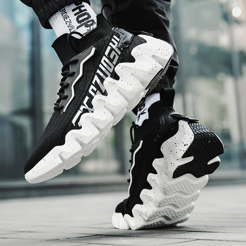 Men's Breathable Casual Personality Socks Sneakers
