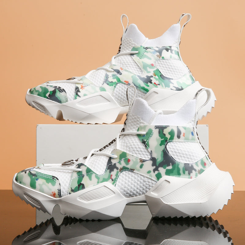 2020 Flying Knit High Top Socks Sneakers