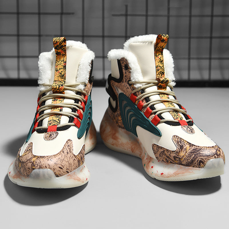 Winter High-top Warm Plush Sneaker