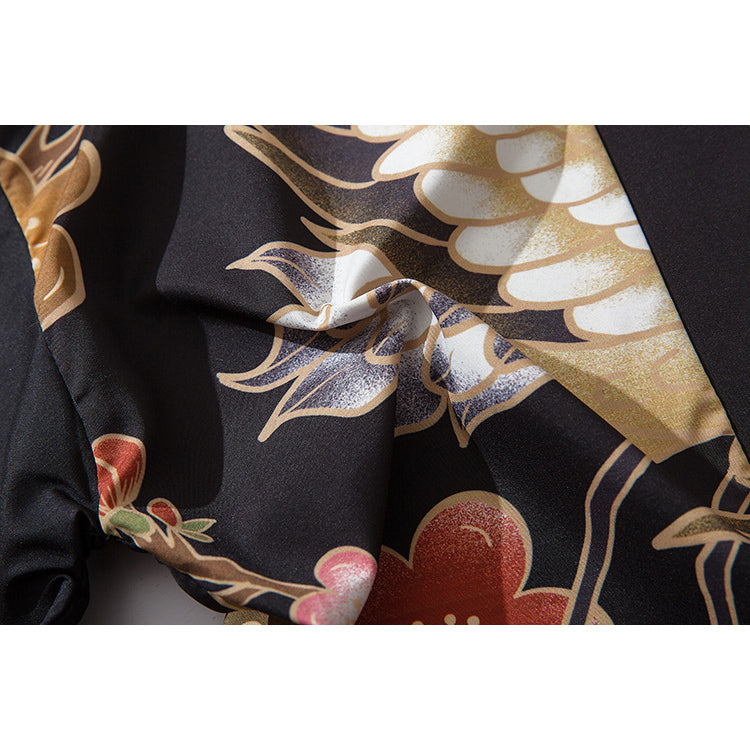 Japanese Loose Buttonless Shirt