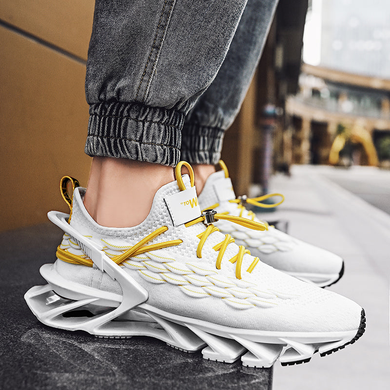 Luminous Flying Woven Scale Blade Sneaker