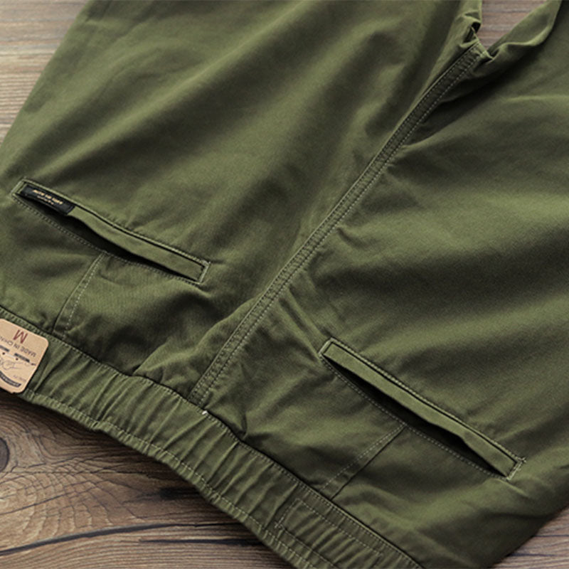Japanese Retro Casual Cargo Pants