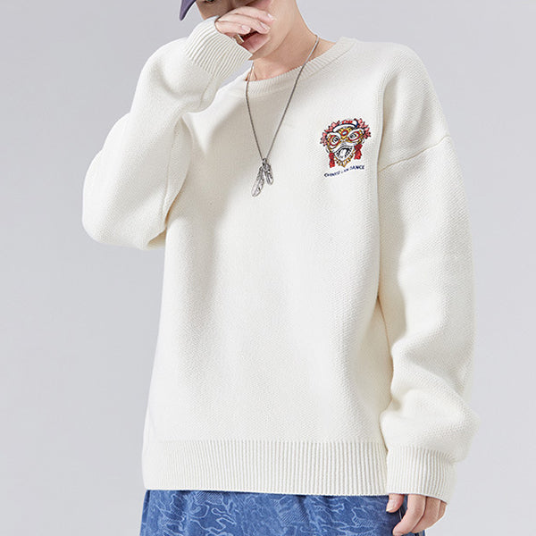 Loose Round Neck Sweater