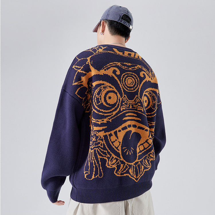 Loose Round Neck Sweater