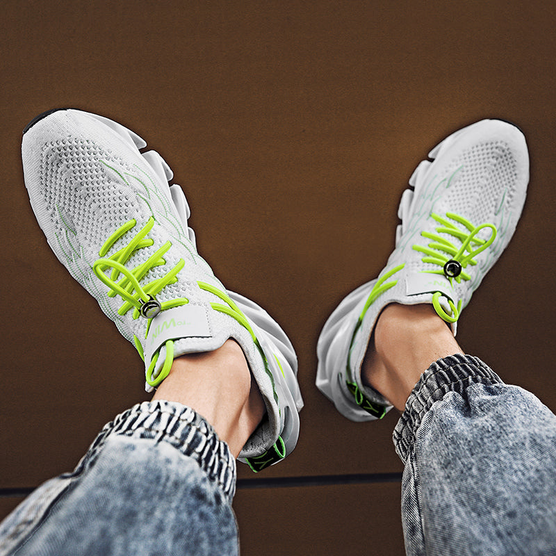 Luminous Flying Woven Scale Blade Sneaker
