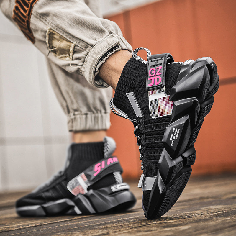 Outdoor High-Top Socks Sneakers