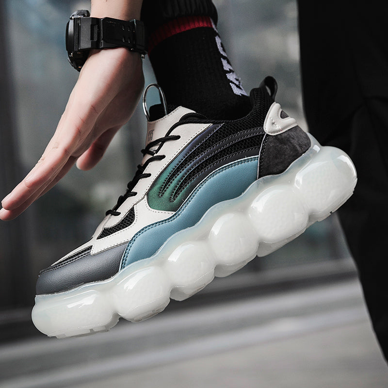 Outdoor Full Palm Bubble Bottom Casual Sneakers