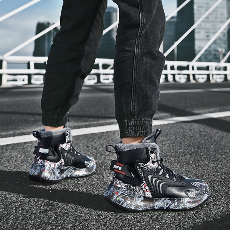 Winter High-top Warm Plush Sneaker