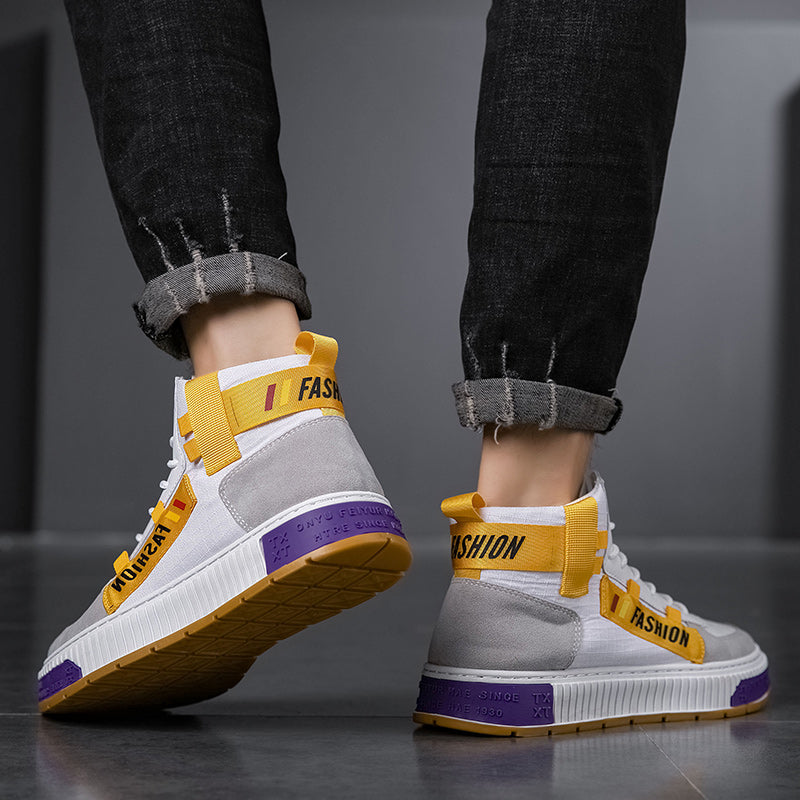 Men's High-Top Inner Increase Sneakers