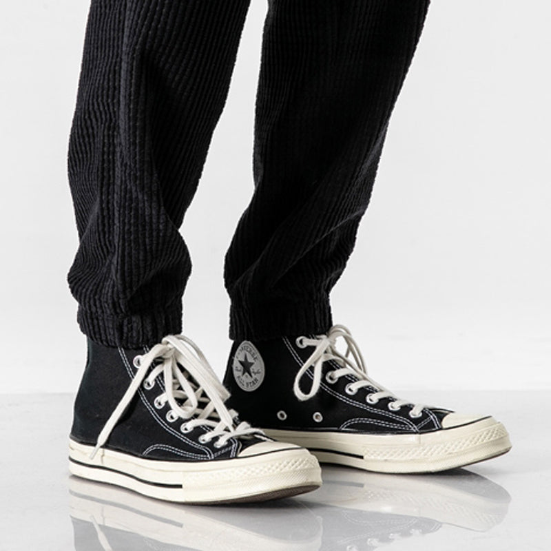 Retro Corduroy Casual Pants