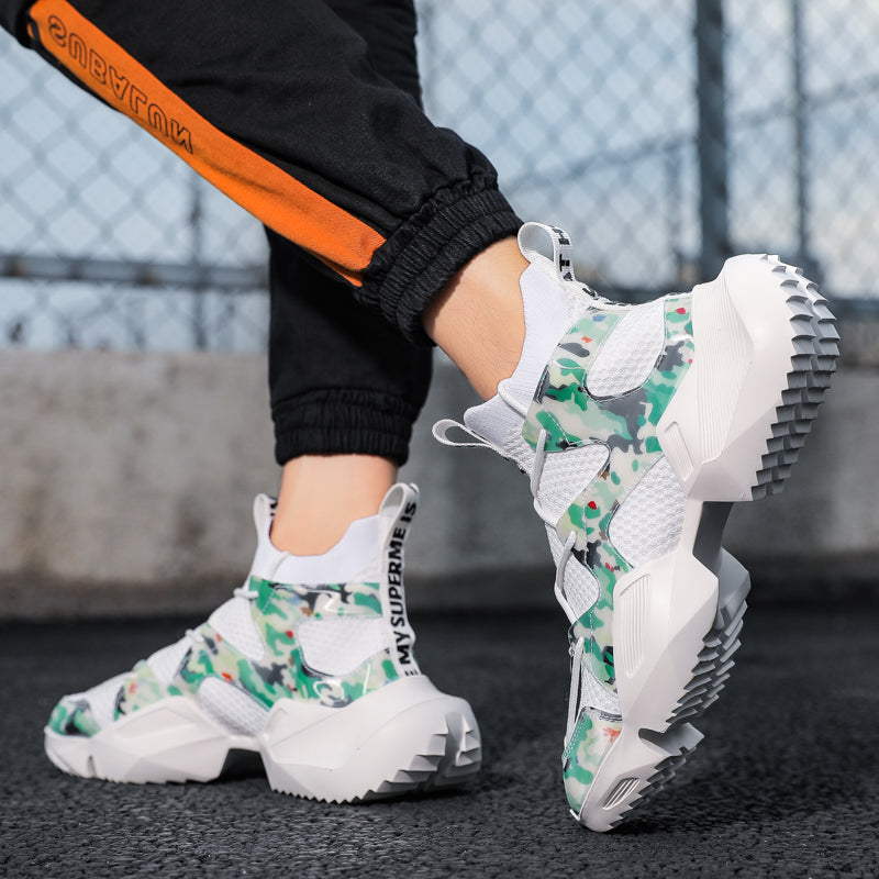 2020 Flying Knit High Top Socks Sneakers
