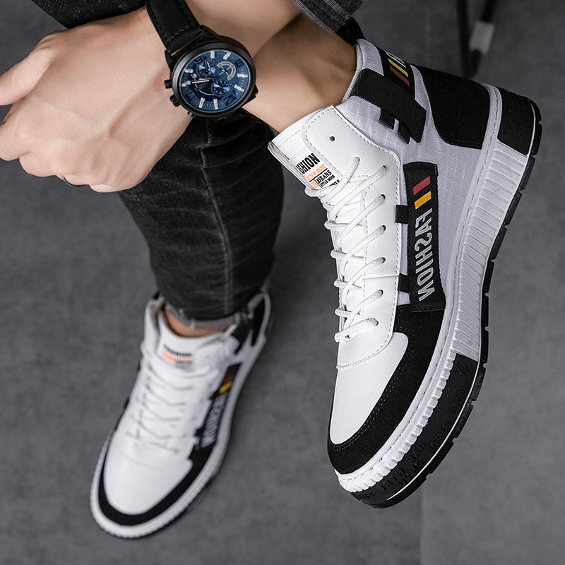 Men's High-Top Inner Increase Sneakers