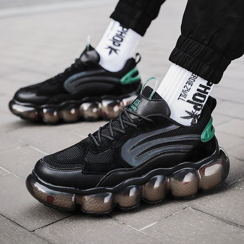 Outdoor Full Palm Bubble Bottom Casual Sneakers