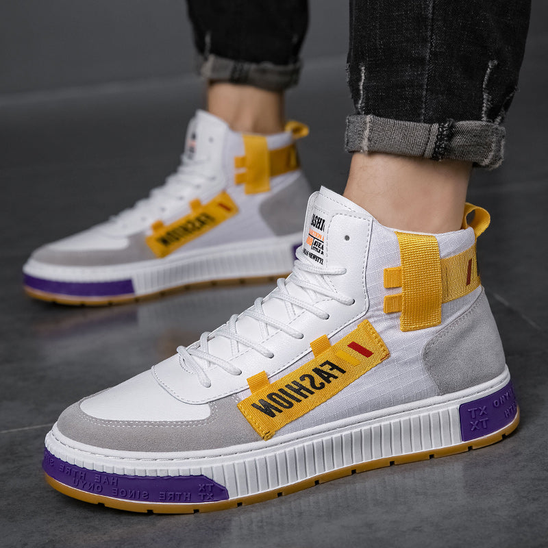 Men's High-Top Inner Increase Sneakers