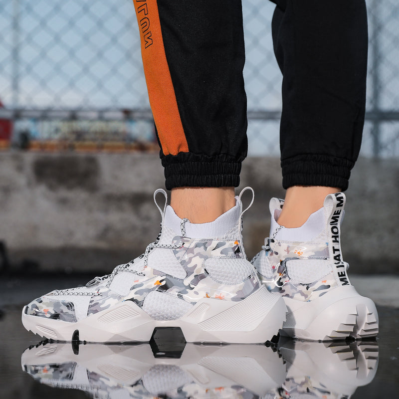 2020 Flying Knit High Top Socks Sneakers