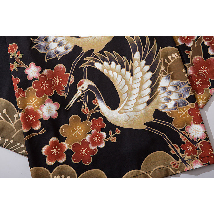 Japanese Loose Buttonless Shirt