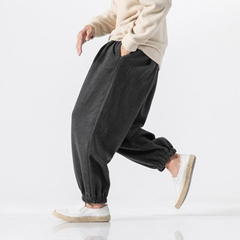 Japanese Thick Warm Loose Trouser