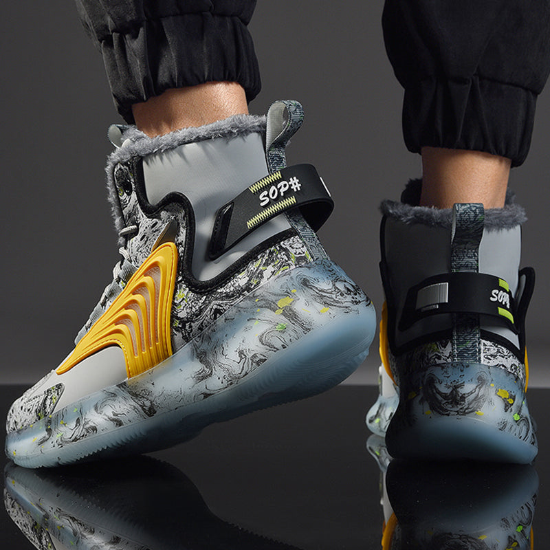 Winter High-top Warm Plush Sneaker