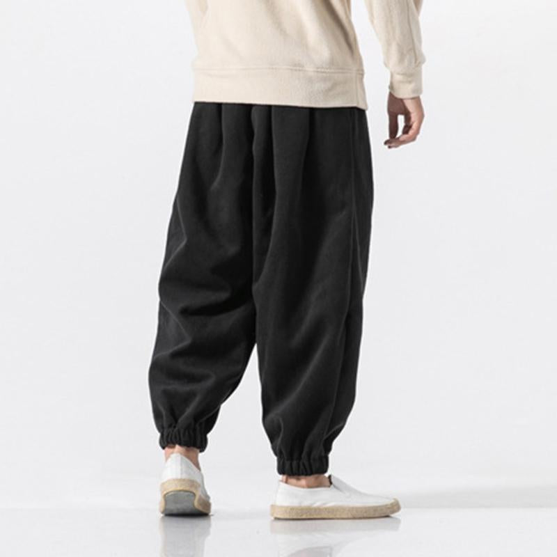Japanese Thick Warm Loose Trouser